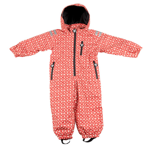 Funky Red Rain Suit