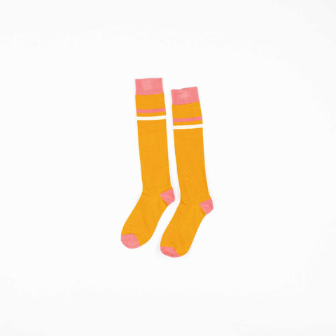 Annie Gold Knee Socks