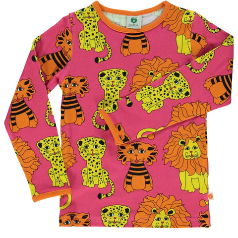Pink Lion & Tiger Shirt