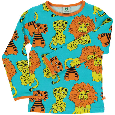 Blue Lion & Tiger Shirt