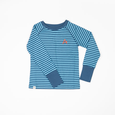 Our Favorite Rib Shirt - Bonnie Blue Stripes