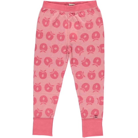 Pink Merino Wool Pants