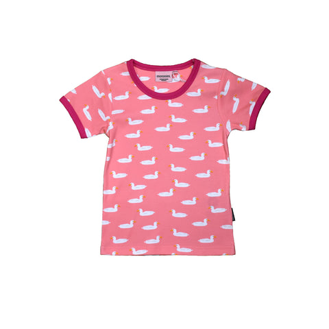 Pink Duck Pond T-shirt