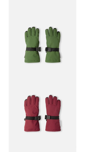 Jam Red Reimatec Waterproof Ski Gloves - Tartu