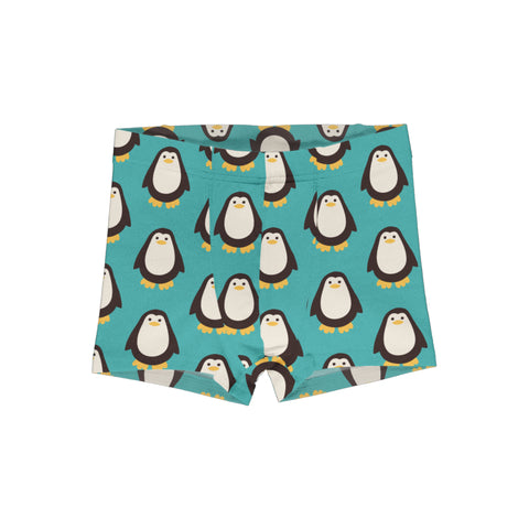 Teal Penguin Boxers