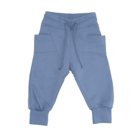 Smokey Blue Baggy Pants