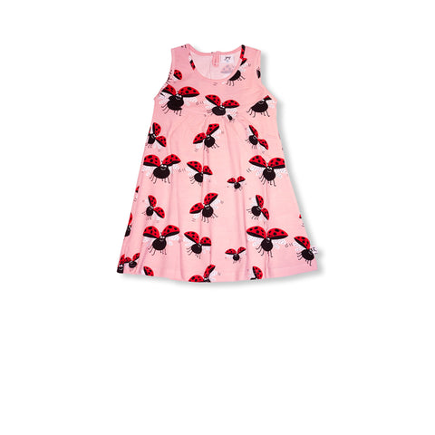 Scarlet Ladybug Summer Dress