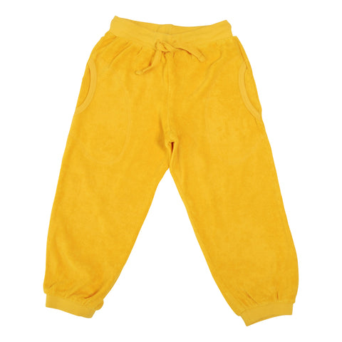 Old Gold Terry Pants