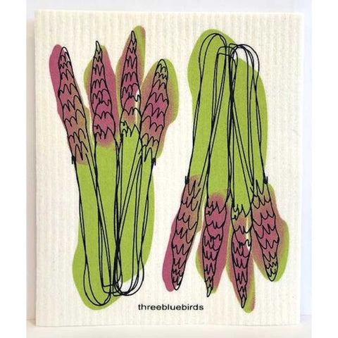 Asparagus Swedish Dishcloth