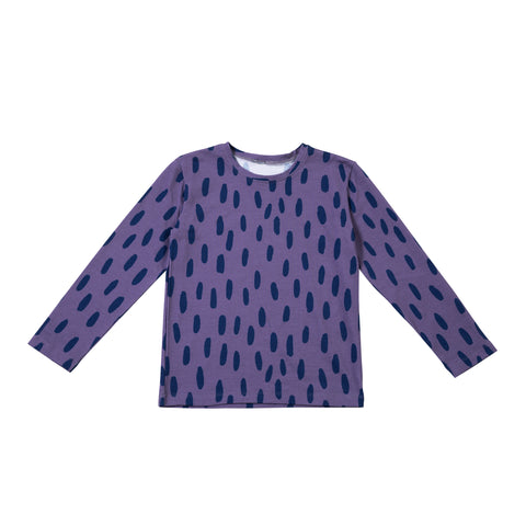 Rain on Violet Shirt