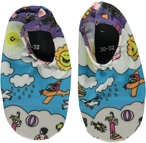 UV50 Sea Pink Landscape Swim Shoes