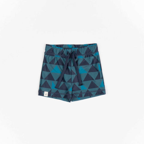Blue Traingles Swim Shorts