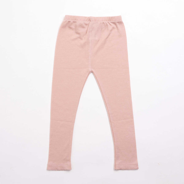 Soft Pink Merino Wool Pants