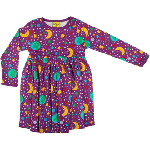 Violet Mother Earth Twirly Dress